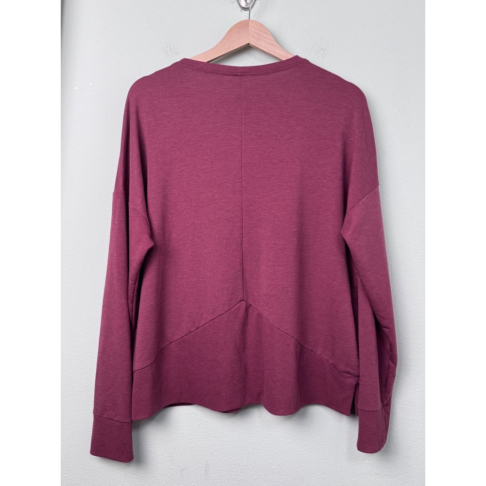 Kuhl Rhea Sweater Dusty Pink Mauve Pullover Thumbholes Granola Girl Hiking L - Picture 4 of 12